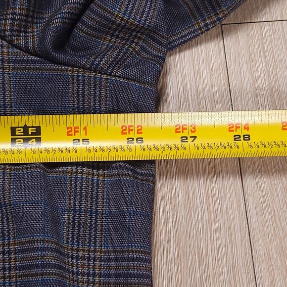 Liverpool Los Angeles Boyfriend Blazer Jacket Women Size 3X Plaid Relaxed - Picture 7 of 11